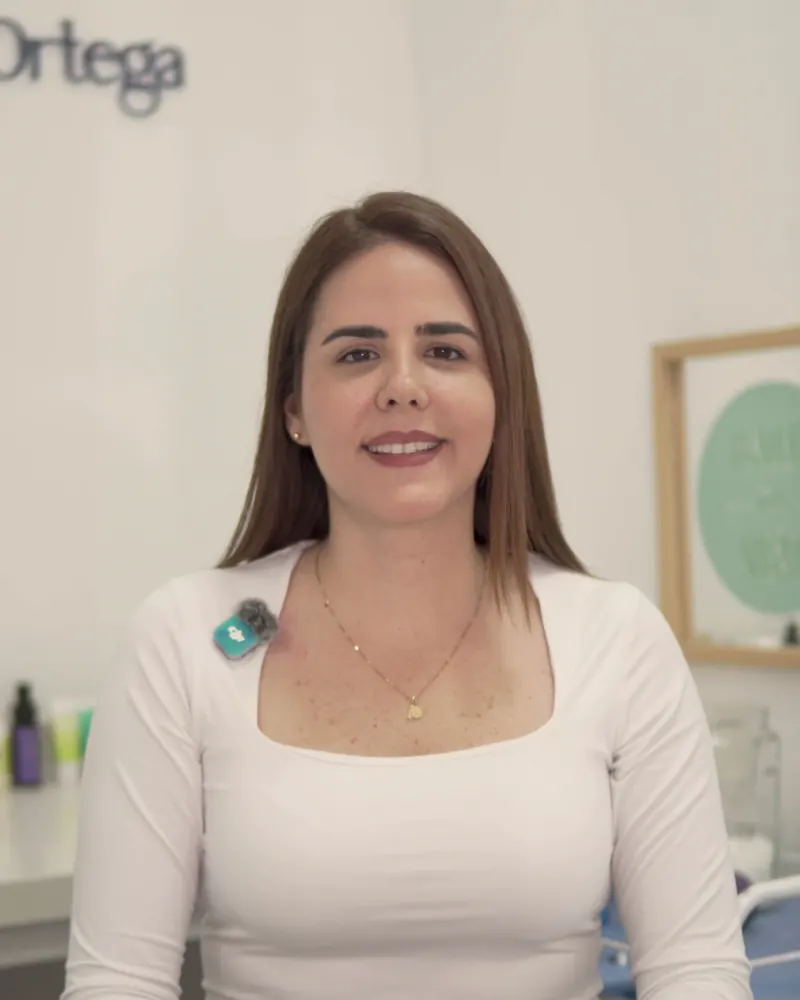 Reel de la Dra. Arlette Ortega: Las arañitas o telangiectasias